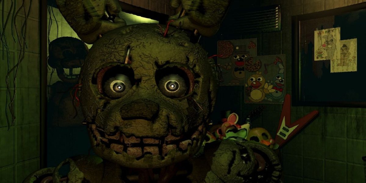 Puede haber una buena razón por la que es tan fácil engañar a Springtrap en FNAF 3