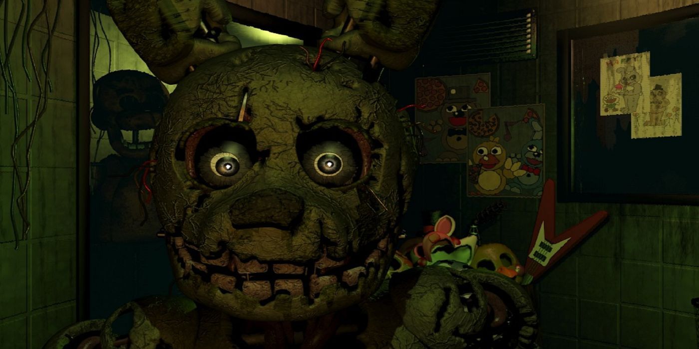 Puede haber una buena razón por la que es tan fácil engañar a Springtrap en FNAF 3