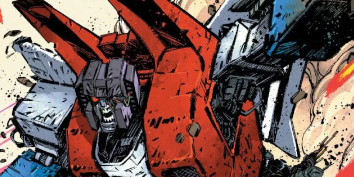 El nuevo diseño de Starscream solo puede existir en un mundo donde Transformers y GI Joe han combinado su tradición oficial