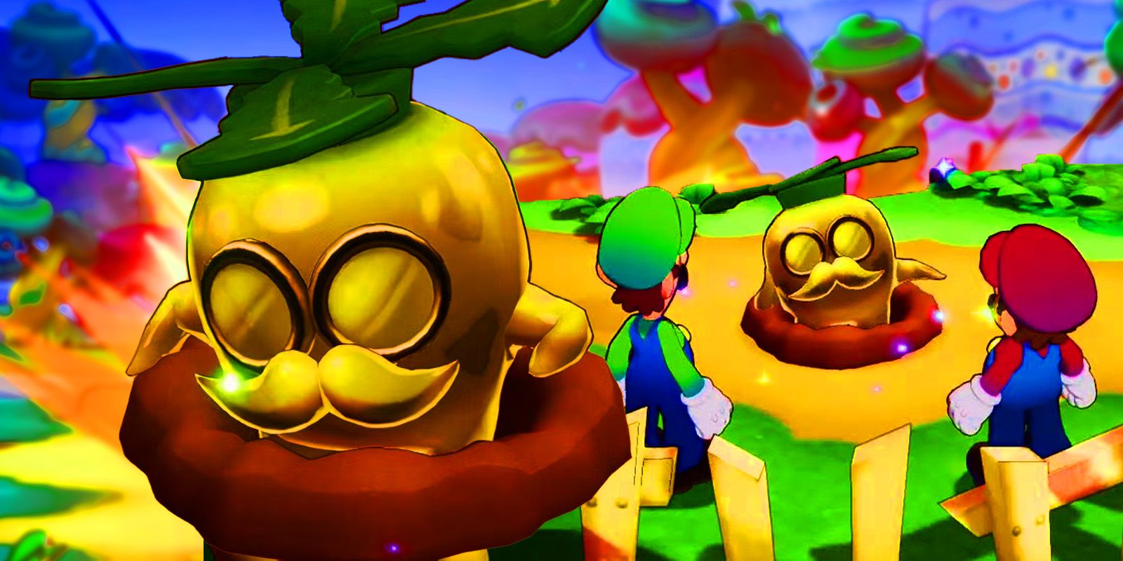 Mario & Luigi: Brothership – Todas las ubicaciones de Grampy Turnip