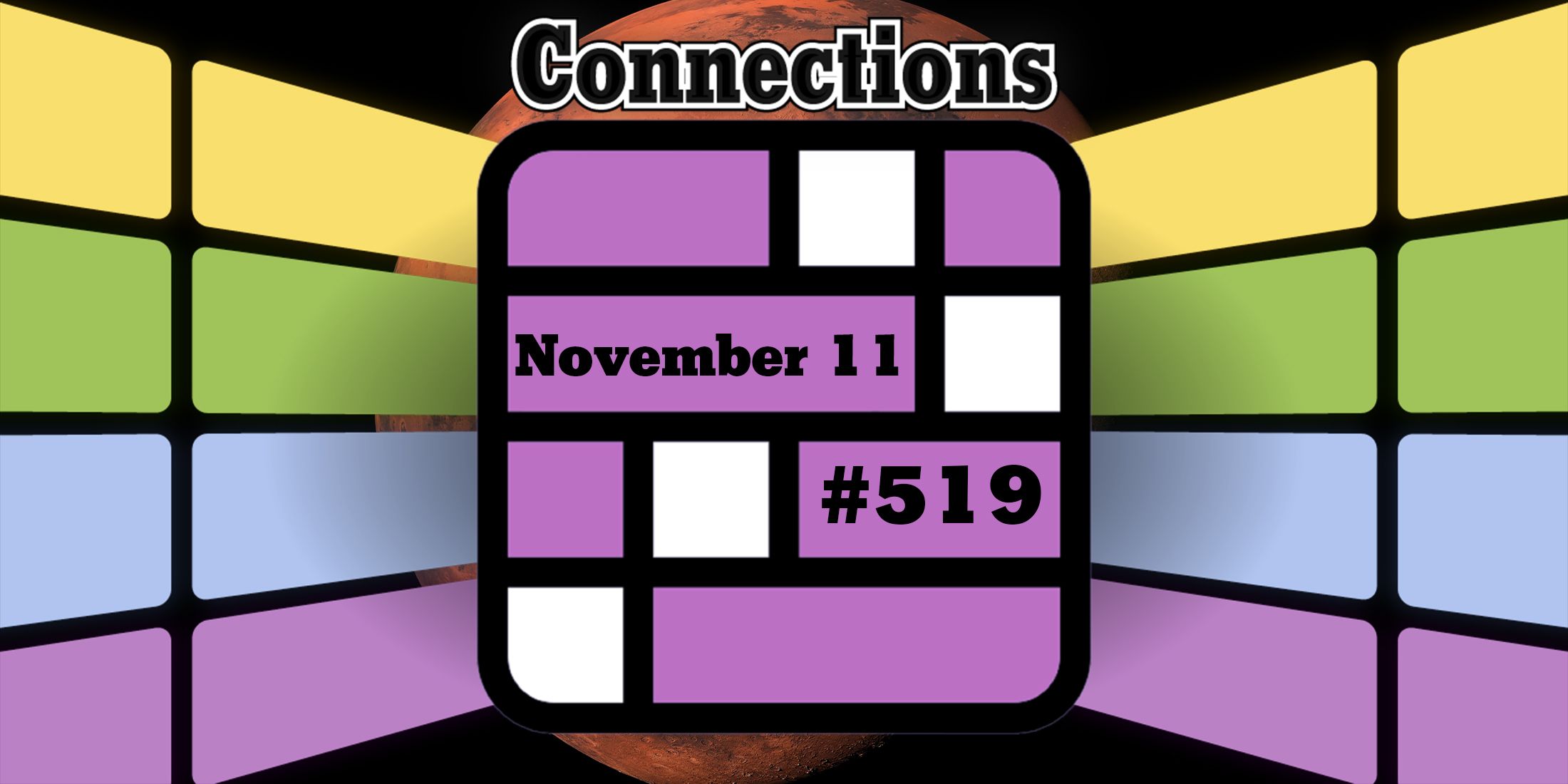 Consejos y respuestas sobre conexiones de hoy para el 11 de noviembre de 2024 (rompecabezas n.° 519)