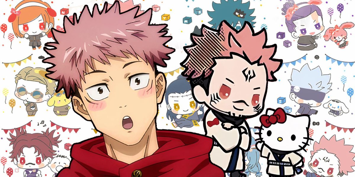 La nueva colaboración de Hello Kitty Sanrio muestra el lado lindo de Jujutsu Kaisen que no sabías que necesitabas
