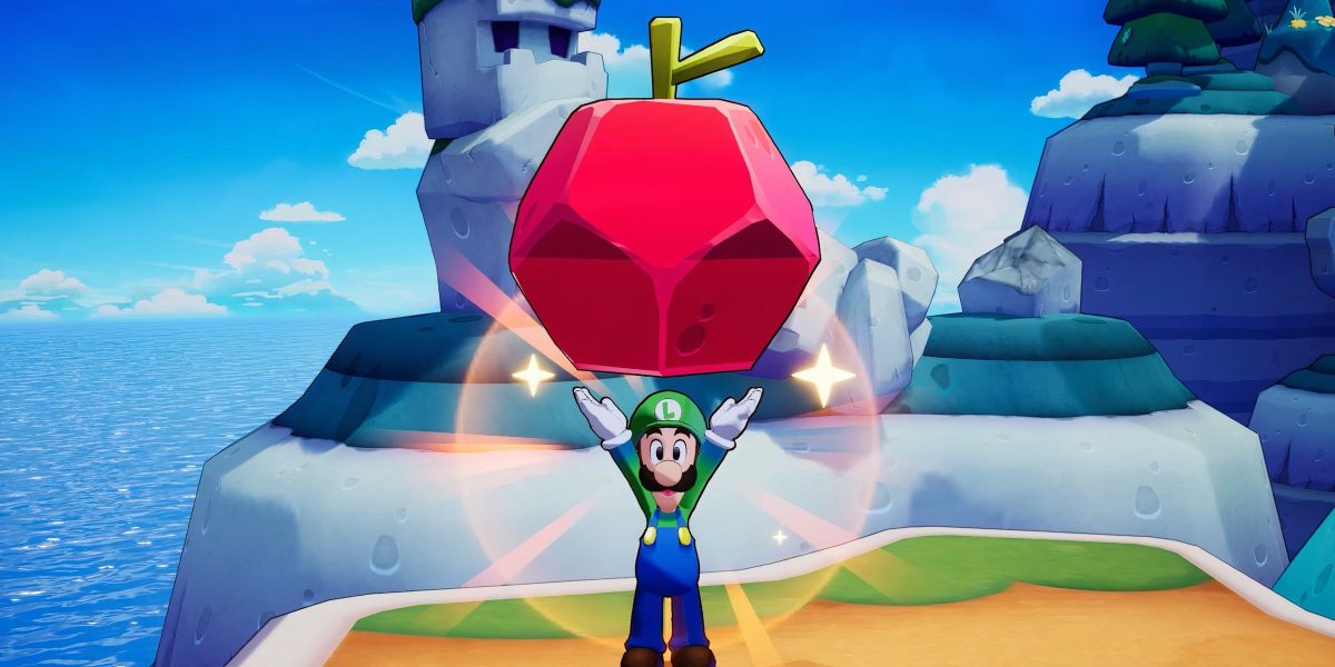 Mario & Luigi: Brotherhood - Solución de rompecabezas de balancín de la isla Rumbla