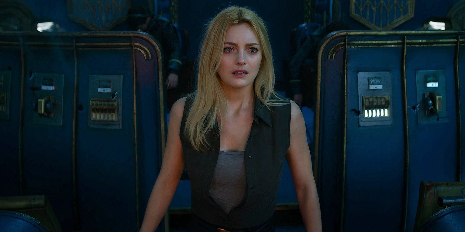 Katherine Valentine, interpretada por la actriz Leila George, en Mortal Engines.