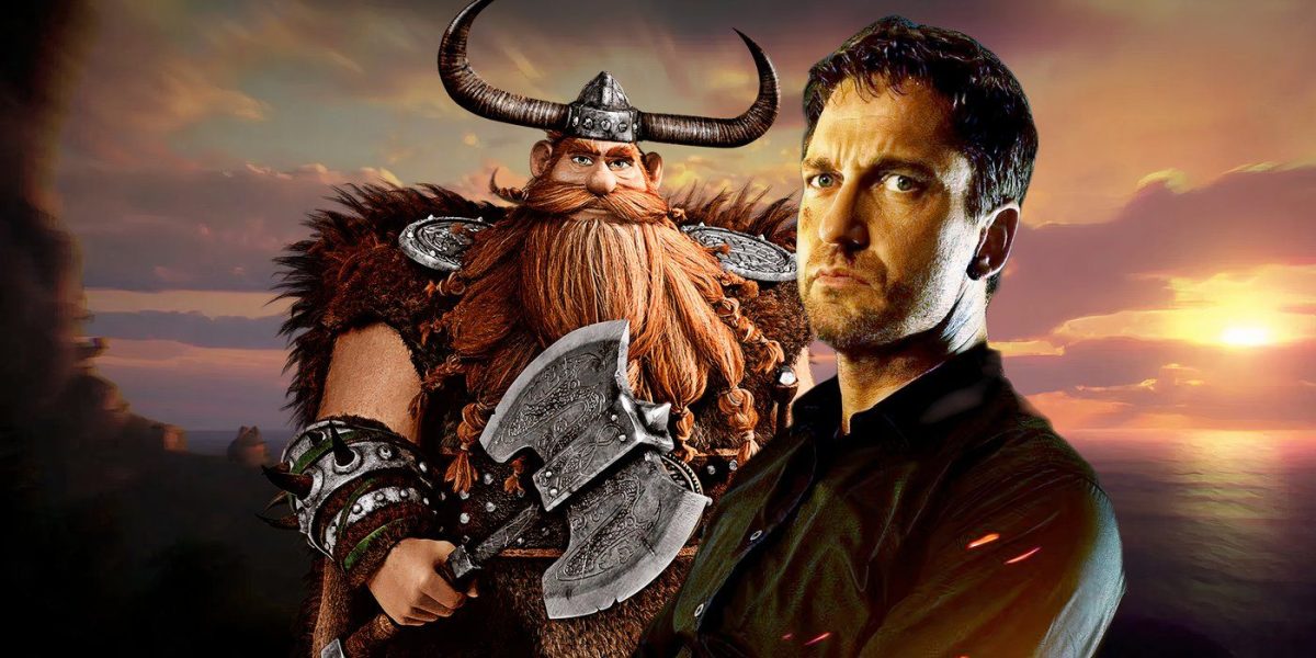 Gerard Butler detalla cómo su disfraz de acción real de Cómo entrenar a tu dragón lo ayudó a lidiar con el clima helado