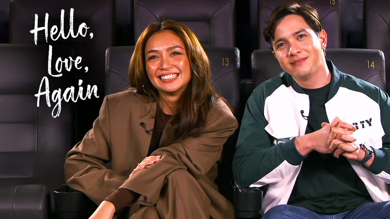 Kathryn Bernardo y Alden Richards sobre la recreación de la química de Ethan y Joy en Hello, Love, Again