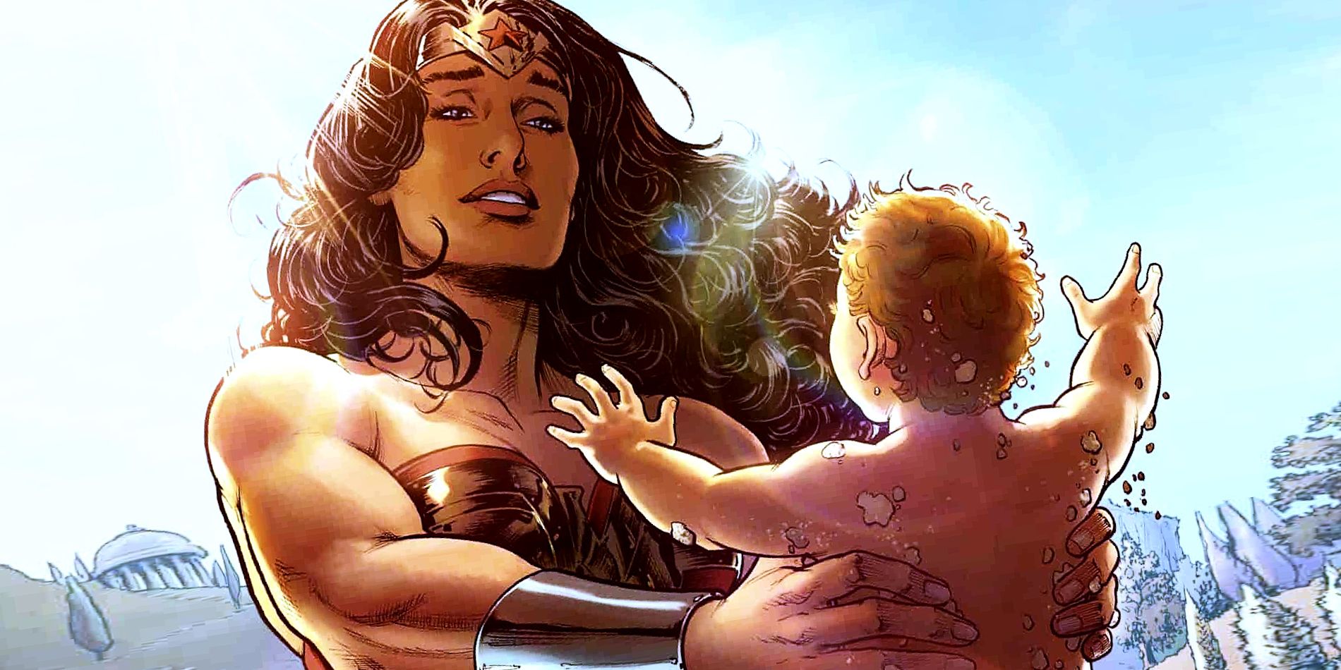 Wonder Woman ahora es madre y ha hecho que el ícono de DC sea más fuerte que nunca