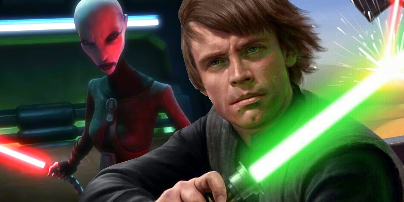 Star Wars vincula oficialmente a Luke Skywalker con el legado de Asajj Ventress