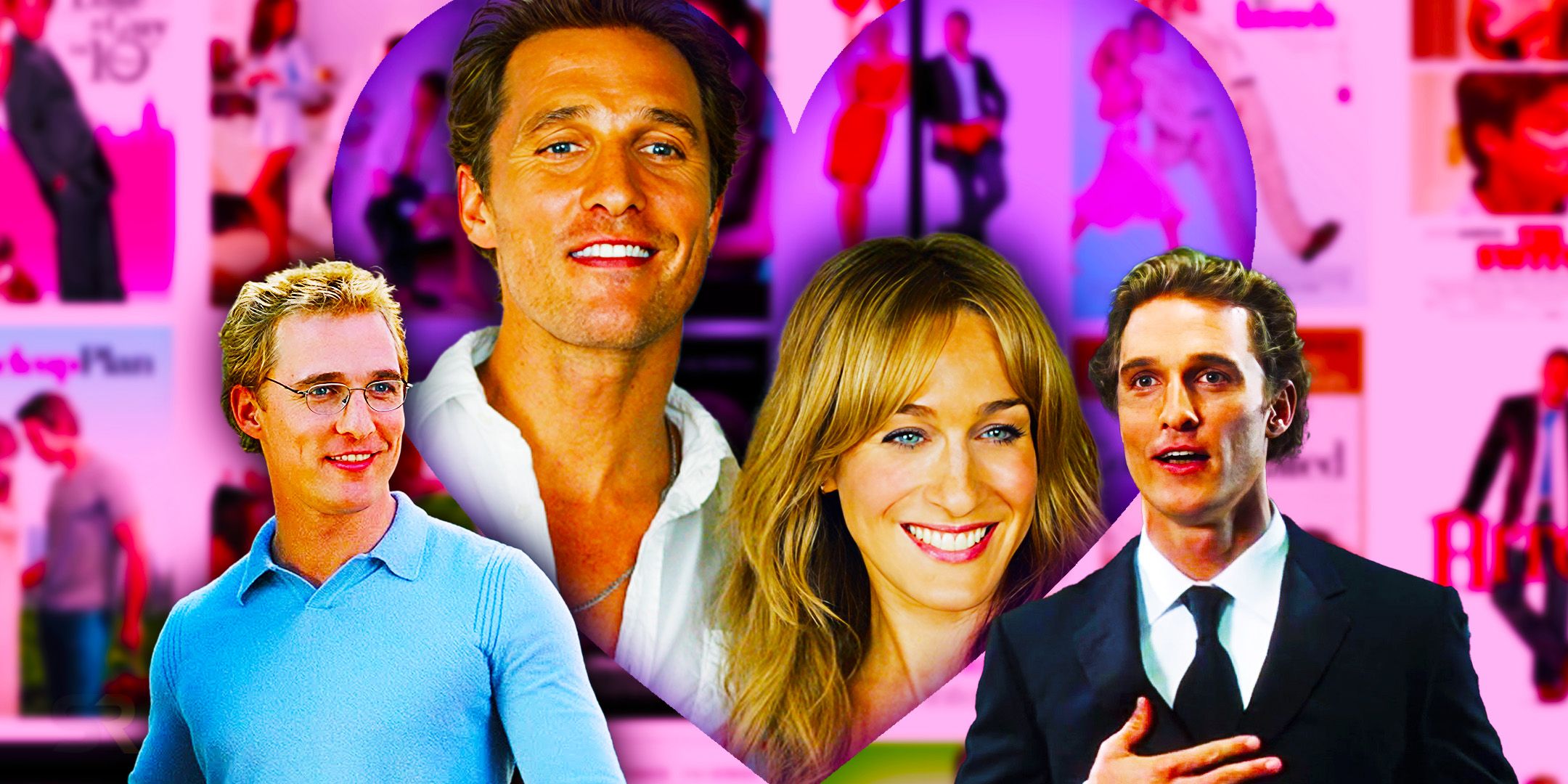 Cada comedia romántica de Matthew McConaughey, clasificada de peor a mejor