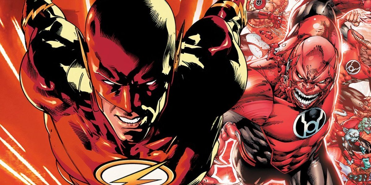 Flash desata su máxima fuerza al convertirse básicamente en un farolillo rojo