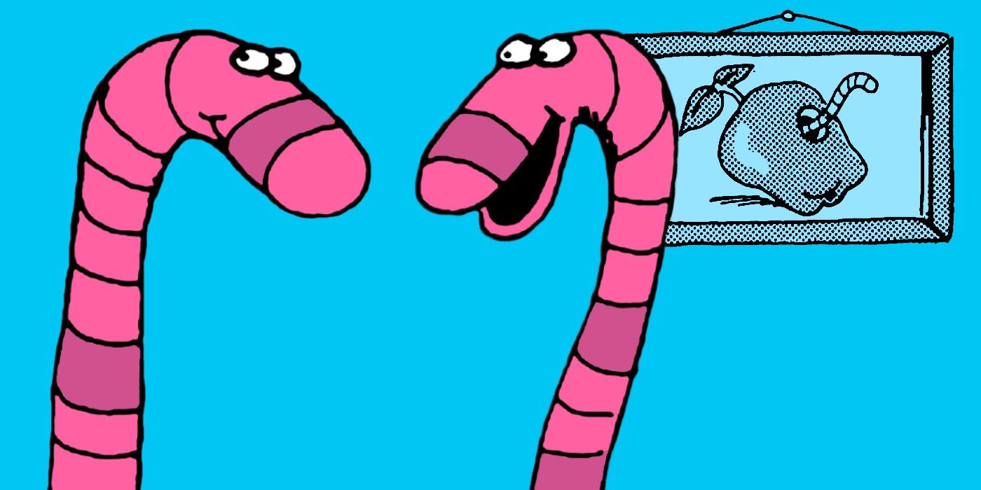 13 cómics de Far Side más divertidos que de alguna manera hacen que los gusanos sean divertidos