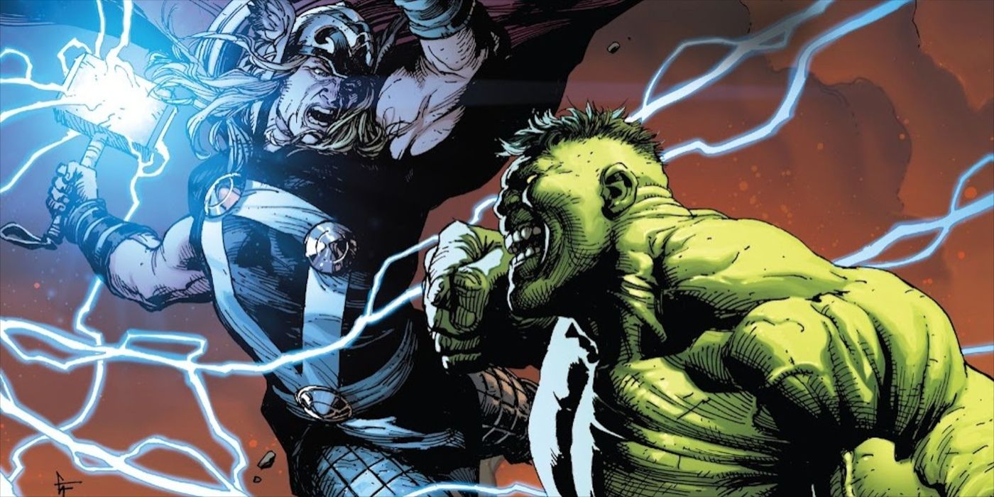 Se revela la brecha de poder entre Thor y Hulk.