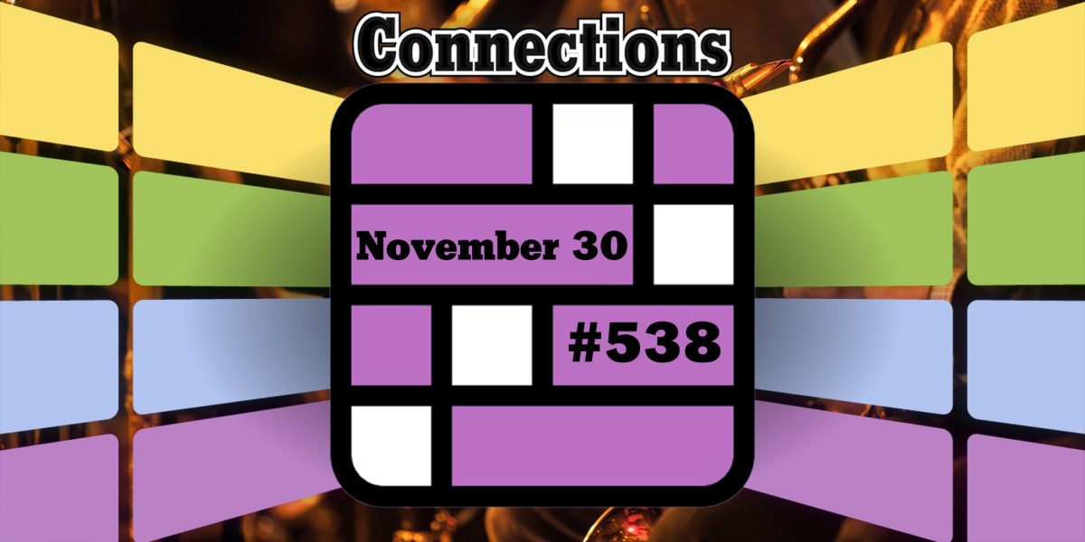 Consejos y respuestas sobre conexiones de hoy para el 30 de noviembre de 2024 (rompecabezas n.° 538)