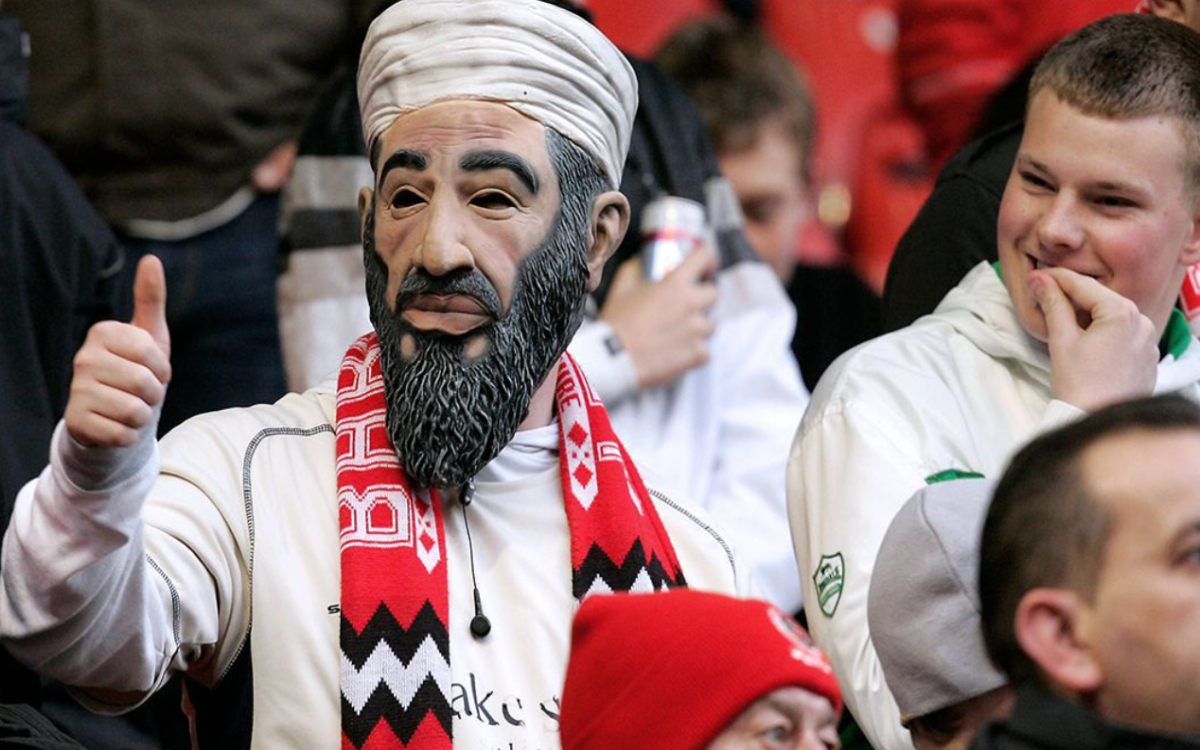Cuesta suspensión a árbitro por elegir un disfraz de Osama Bin Laden