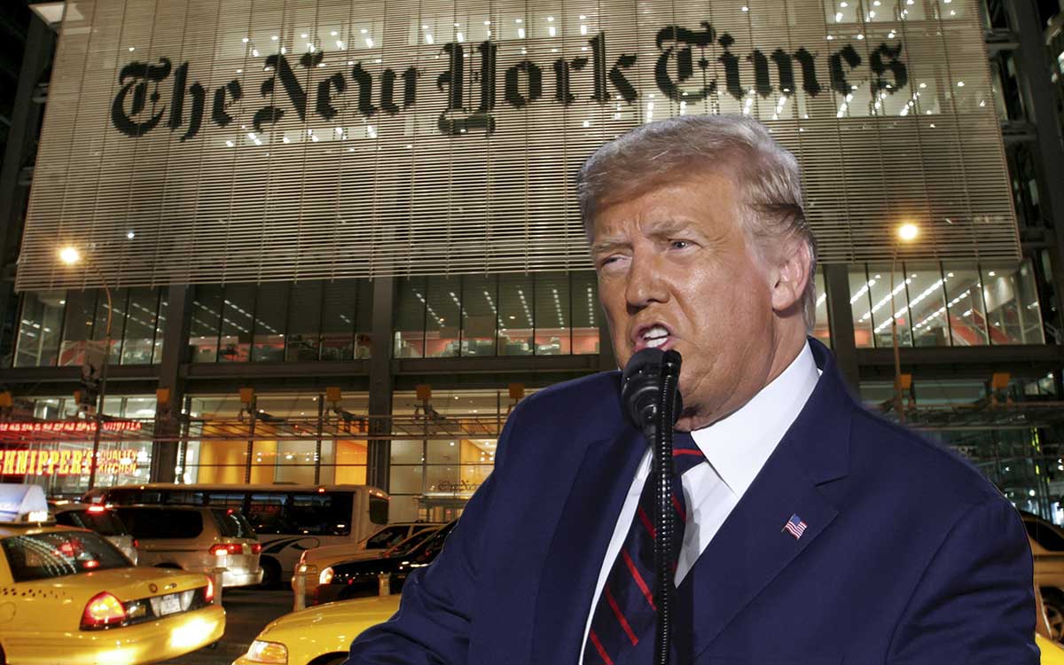 Juez desestima por 'inapropiada' la demanda de Trump contra NYT