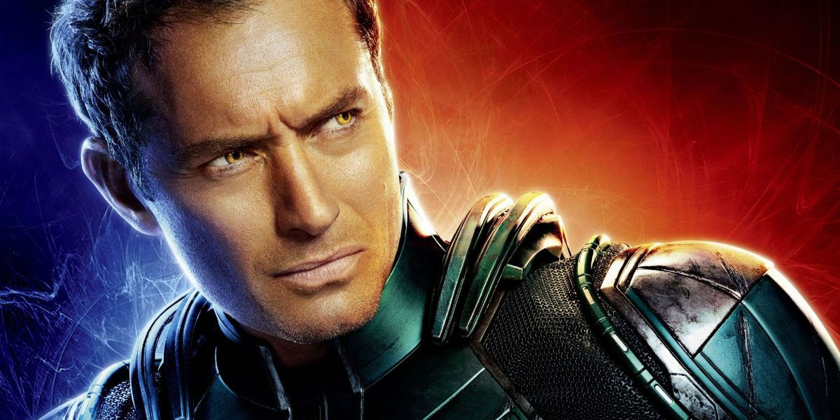Jude Law desea haber podido hacer más con el papel de Capitán Marvel Yon-Rogg: "Quería apoyarme más en el humor"