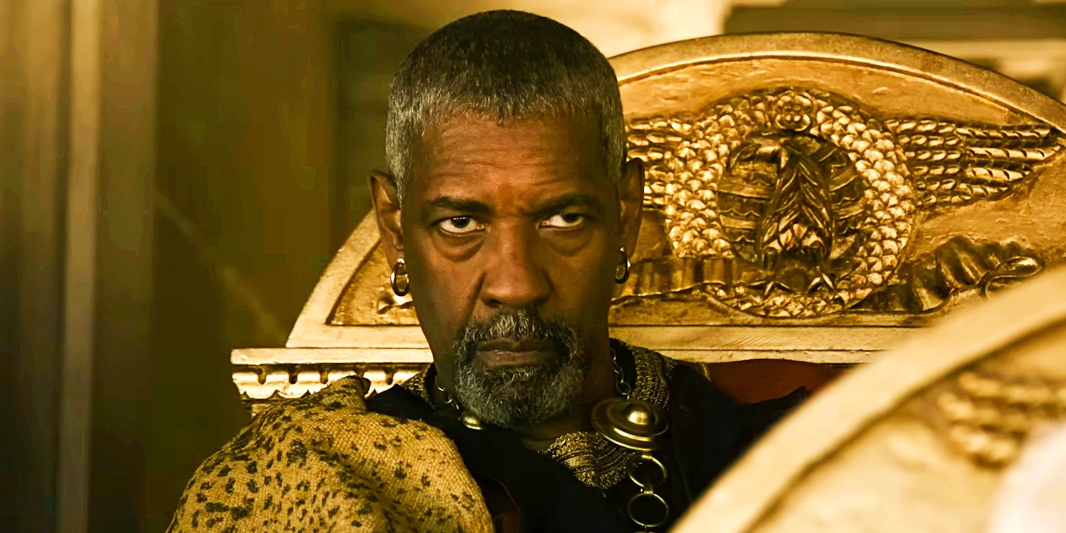 La estrella de Gladiator 2, Denzel Washington, revela que se cortó el beso gay: “Tienen pollo”