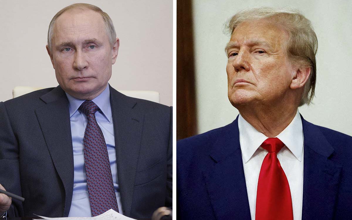 Rusia califica como 'pura ficción' y 'totalmente falso' que Putin hablara con Trump