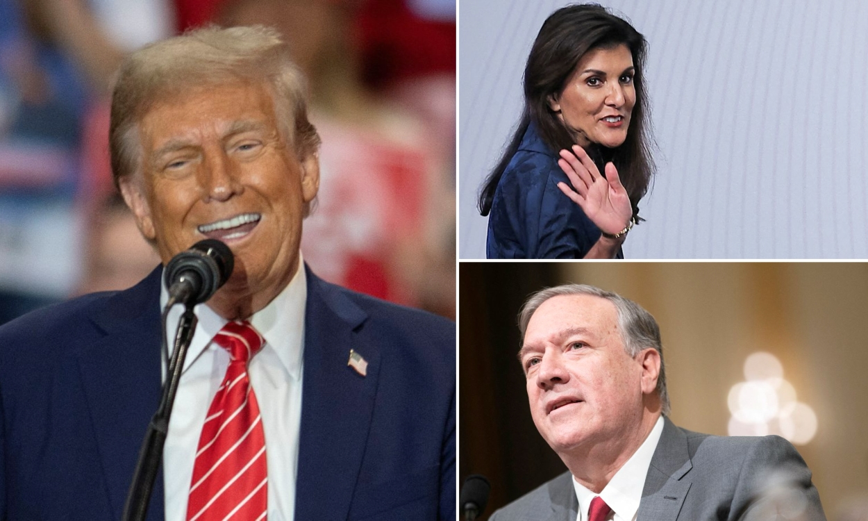 Trump deja fuera a Nikki Haley y a Mike Pompeo de su gobierno