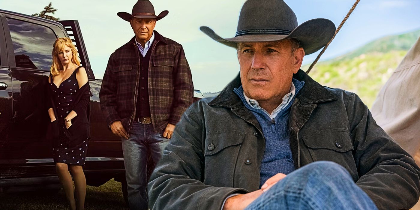 Kevin Costner como John Dutton en Yellowstone.