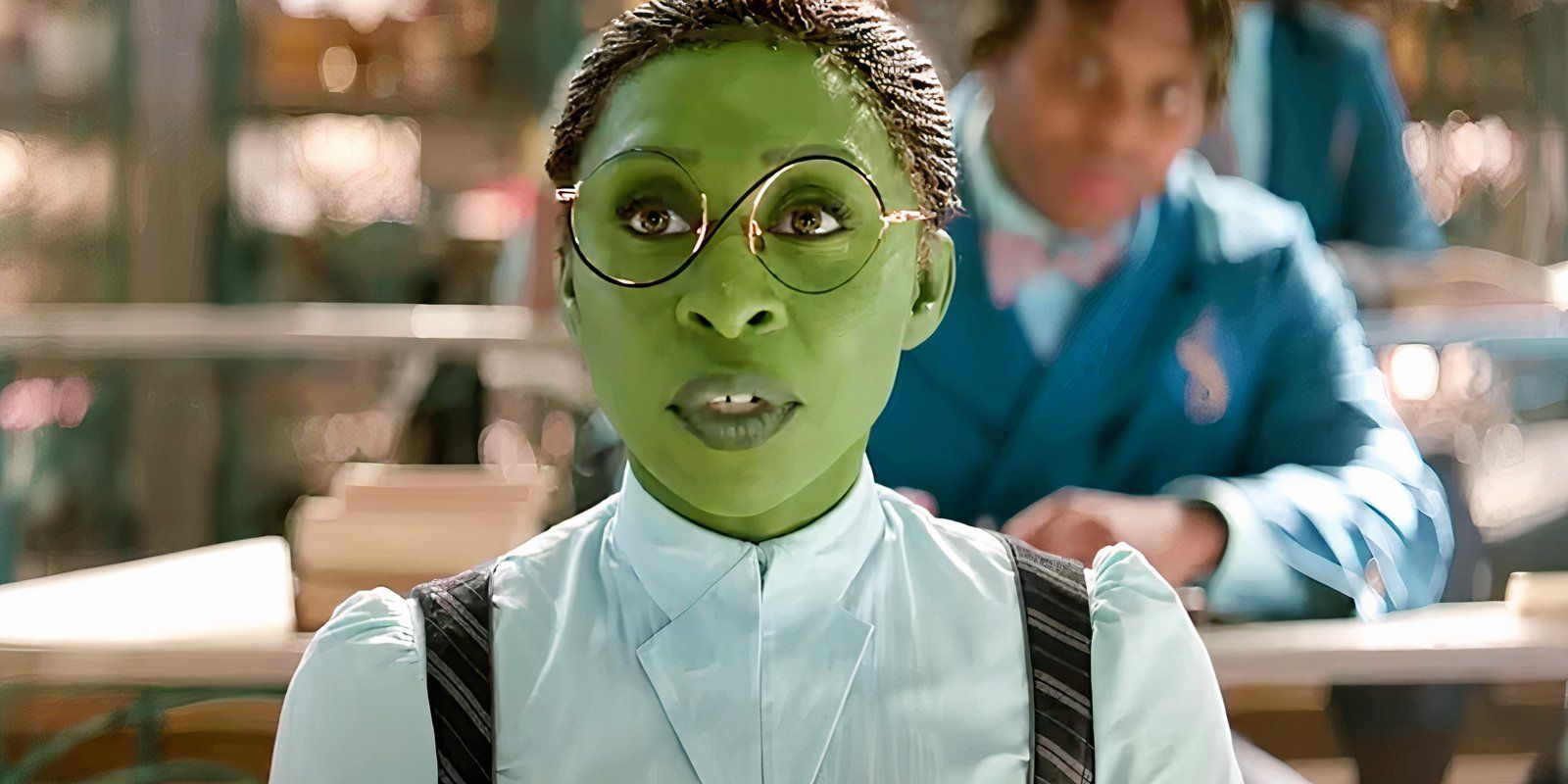 "I'm Gob Smacked": los efectos prácticos de Wicked y la filmación de "Defying Gravity" de Cynthia Erivo obtienen una reflexión emocional del autor original