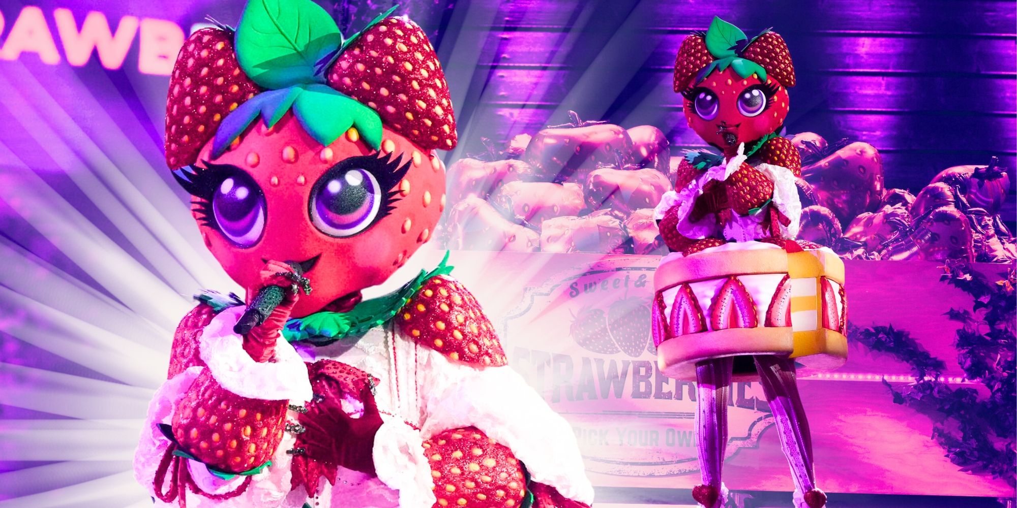 Esta pista en The Masked Singer de anoche casi confirma la identidad de Strawberry Shortcake
