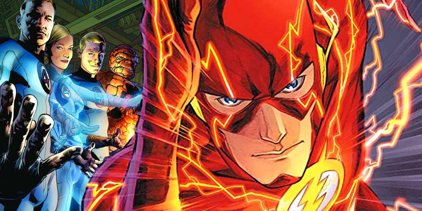 Flash vs Los Cuatro Fantásticos: cómo DC usa su velocista para enfrentarse a Marvel
