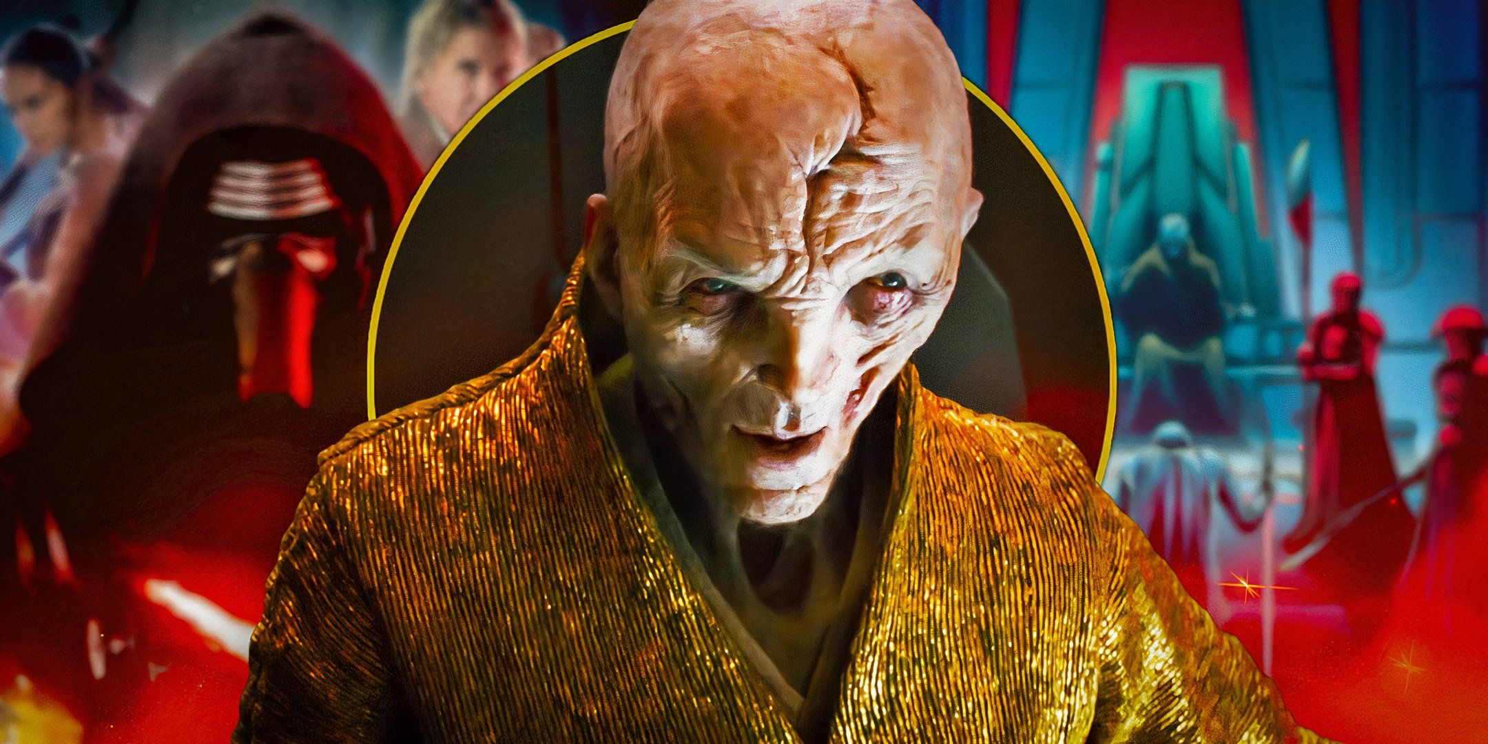 Andy Serkis revela cómo evolucionó Snoke desde Star Wars: El despertar de la fuerza hasta los últimos Jedi: “Realmente lo estábamos inventando”