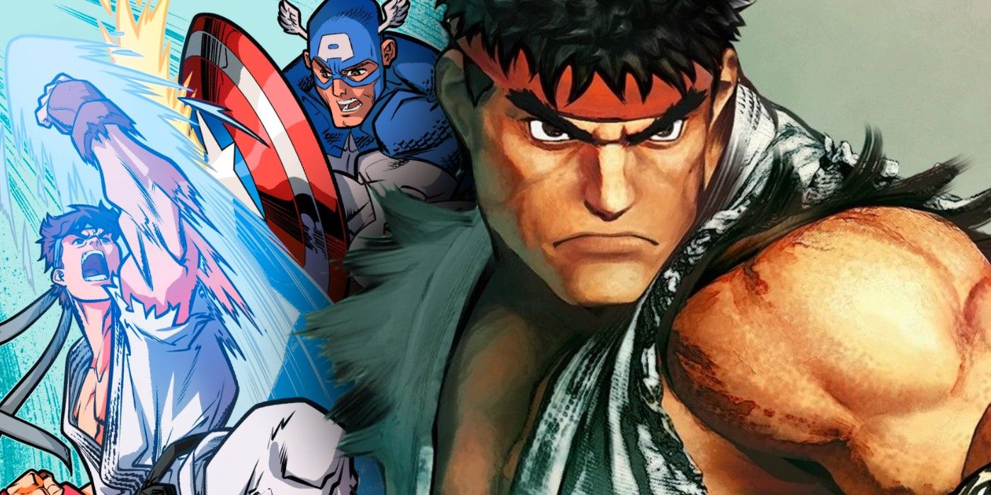 La nueva colección Marvel vs Capcom enfrenta al Capitán América contra Ryu en un primer vistazo