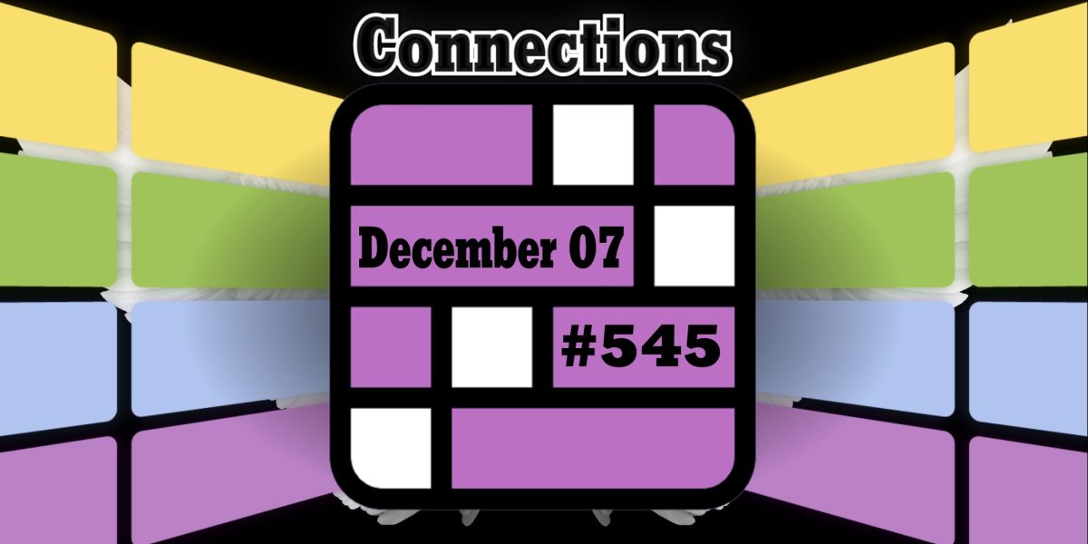 Consejos y respuestas sobre conexiones de hoy para el 7 de diciembre de 2024 (rompecabezas n.° 545)