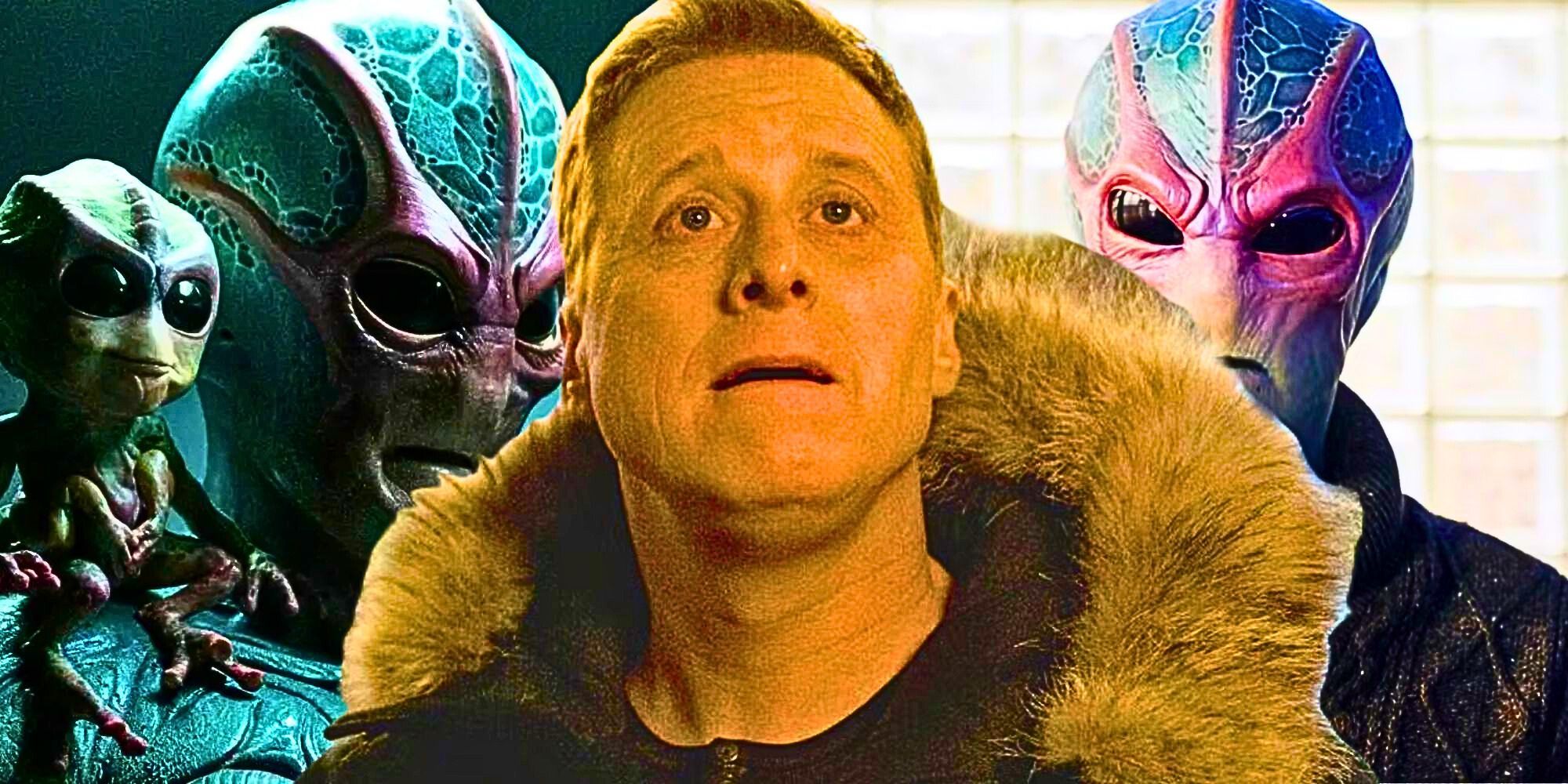 La cuarta temporada de Resident Alien le da a Alan Tudyk un crédito profesional poco común que no ha tenido en casi una década
