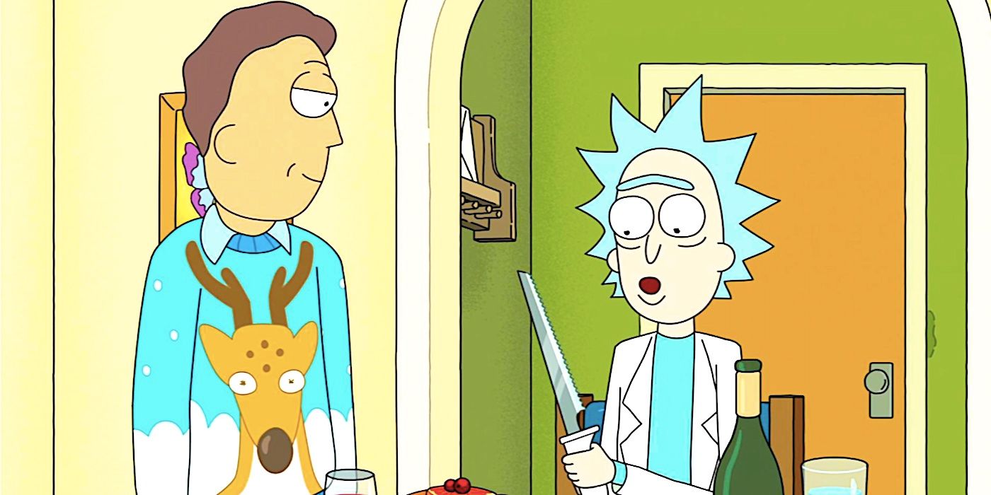 2 años después, Rick & Morty ignorando por completo su gran giro especial navideño todavía parece la decisión correcta