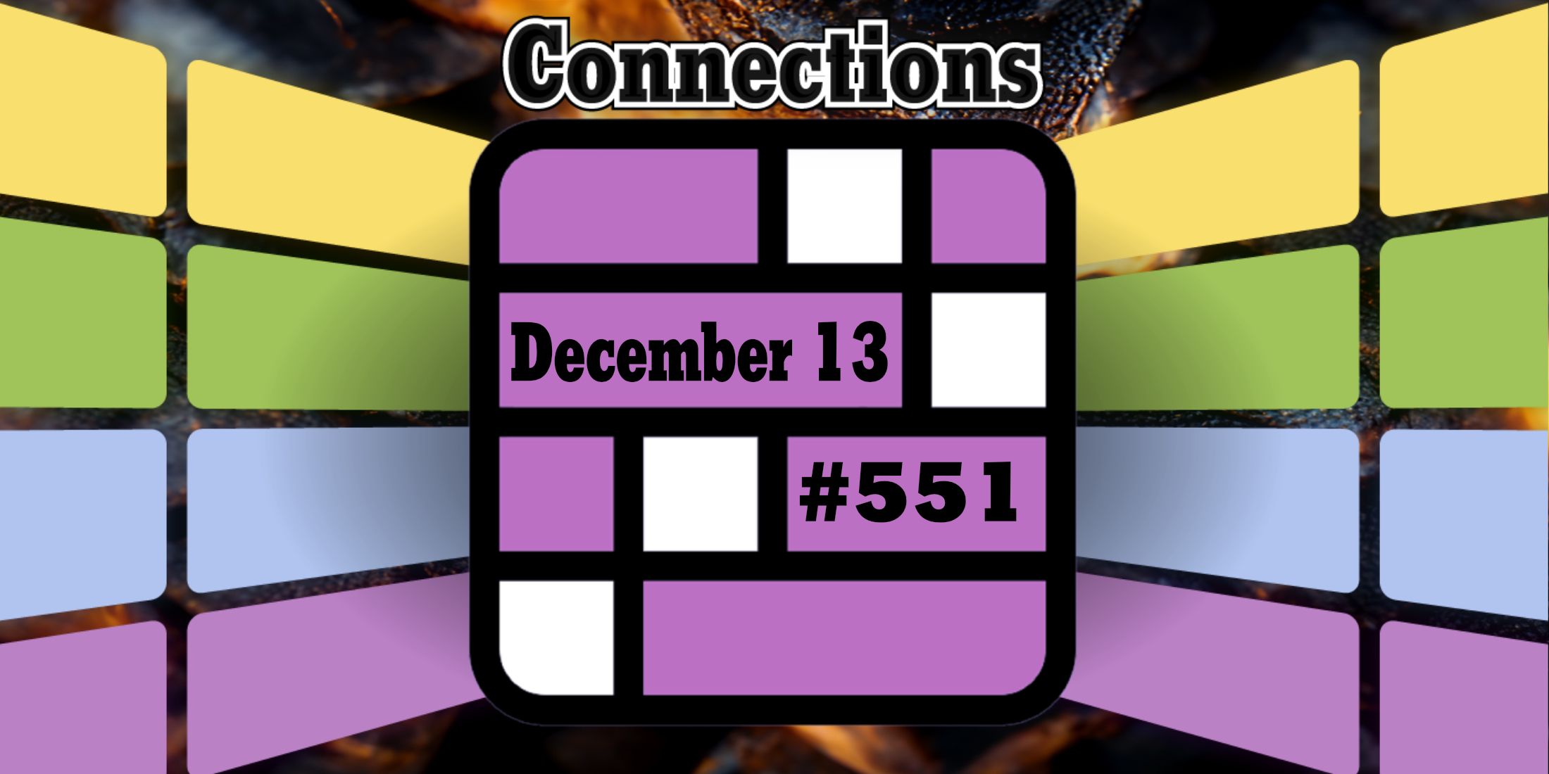 Consejos y respuestas sobre conexiones de hoy para el 13 de diciembre de 2024 (rompecabezas n.° 551)