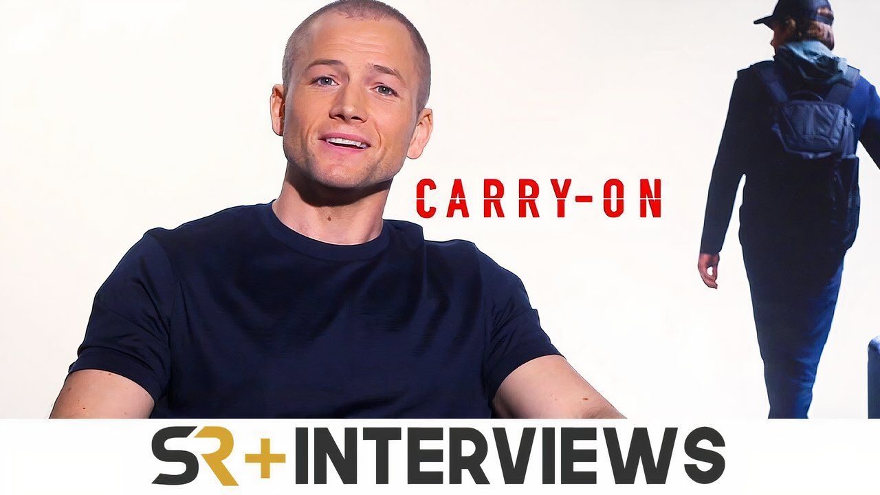 Taron Egerton de Carry-On habla sobre actuar frente a la voz de Jason Bateman y se burla del futuro de Kingsman