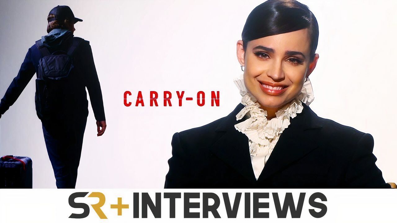 Sofia Carson de Carry-On se sumerge profundamente en la dinámica con Taron Egerton y Hypes My Oxford Year