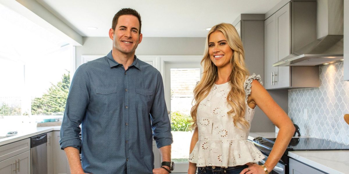 Tarek and Christine on Flip or Flop