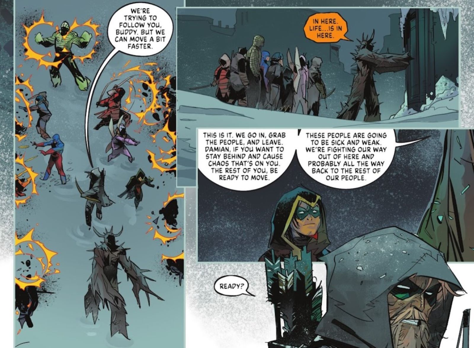 DC vs vampiros guerra mundial v # cosa del pantano