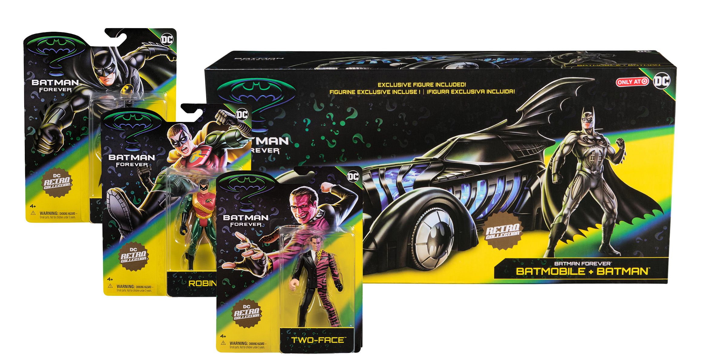 Se revela la colección de juguetes Batman Forever Retro de Spin Master [EXCLUSIVE]