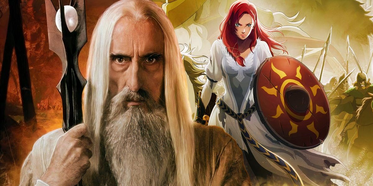 Explicación del cameo de Saruman en El señor de los anillos: La guerra de los Rohirrim