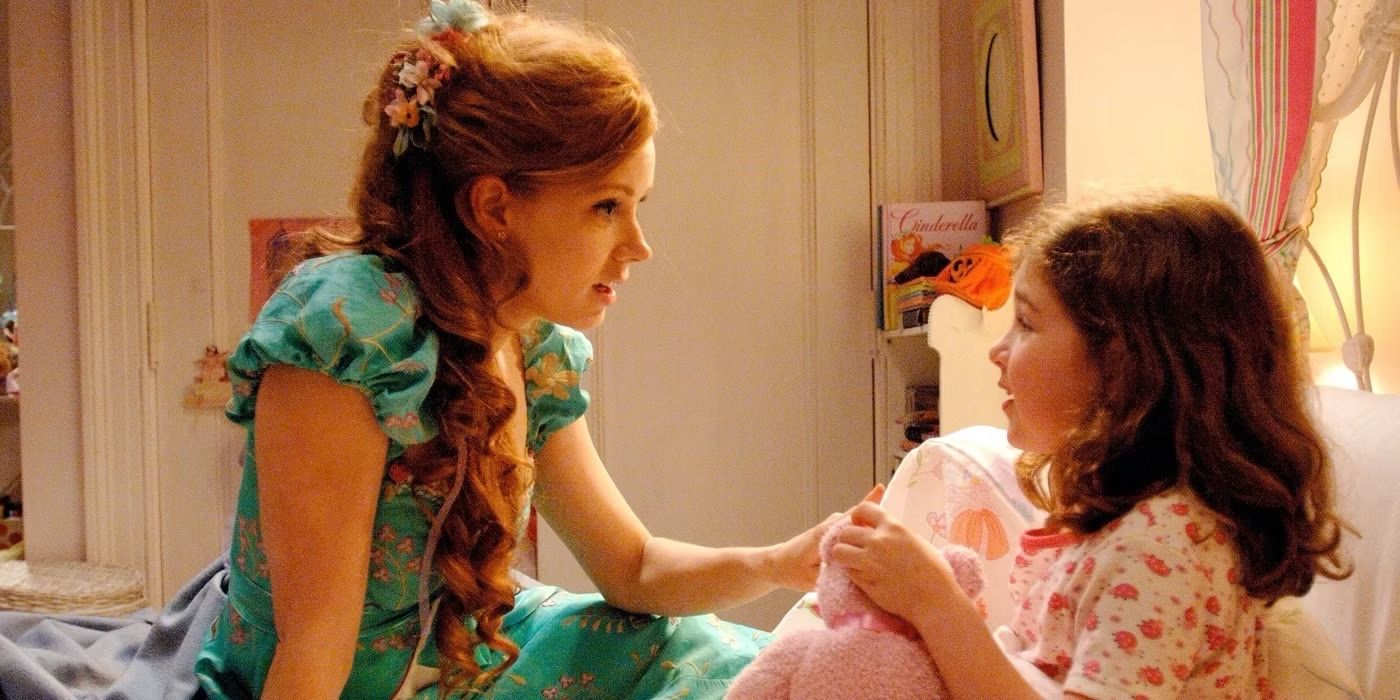 La hija de Amy Adams no quedó impresionada con su película de cuento de hadas con una puntuación del 93% en Rotten Tomatoes en su primera visualización