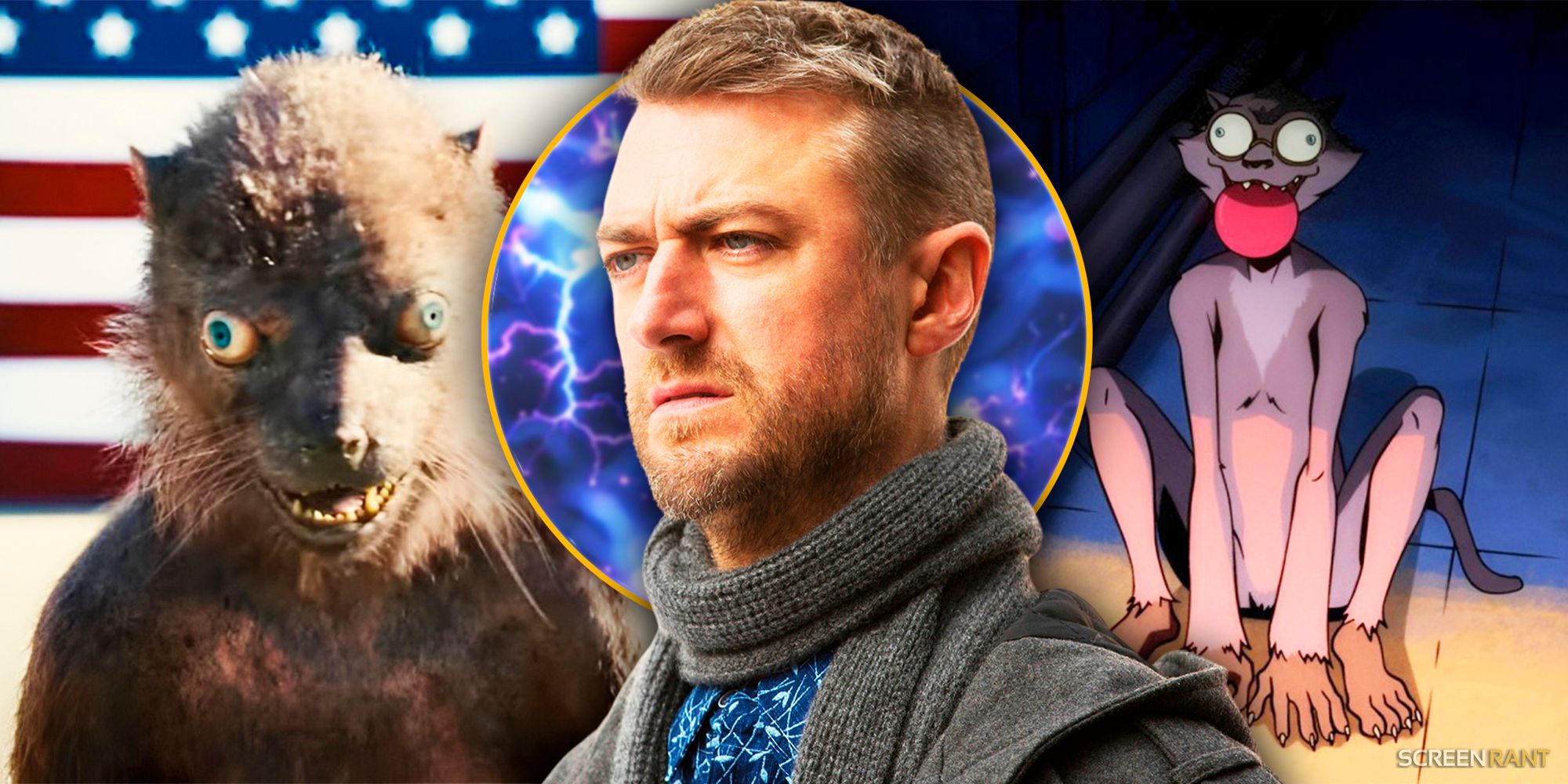 Sean Gunn aborda el giro principal de la historia de fondo de Weasel en el episodio 4 de Creature Commandos y cómo James Gunn explica el personaje
