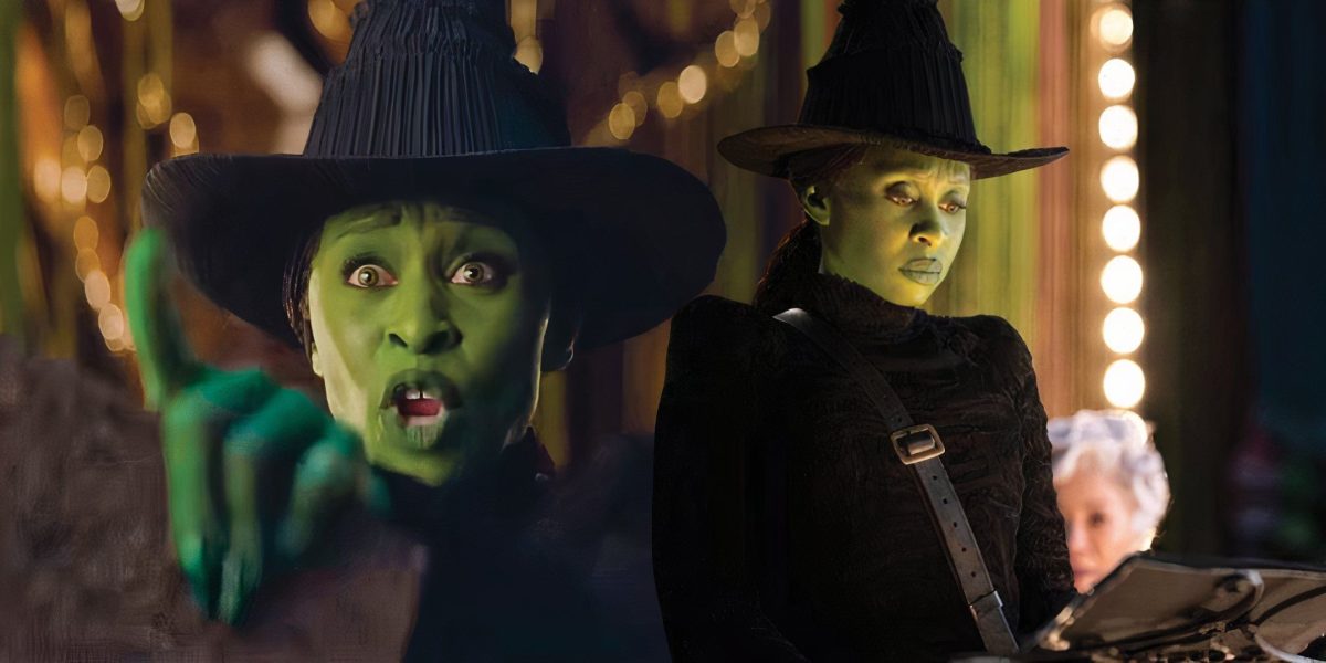Elphaba de Wicked recitando la Grimmerie consta de múltiples lenguajes reales combinados: "Quería asegurarnos de que las palabras que decíamos fueran reales"