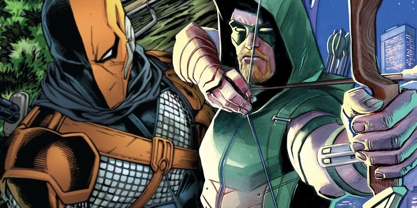 DC finalmente revela cómo comenzó realmente la cruel rivalidad de Deathstroke y Green Arrow