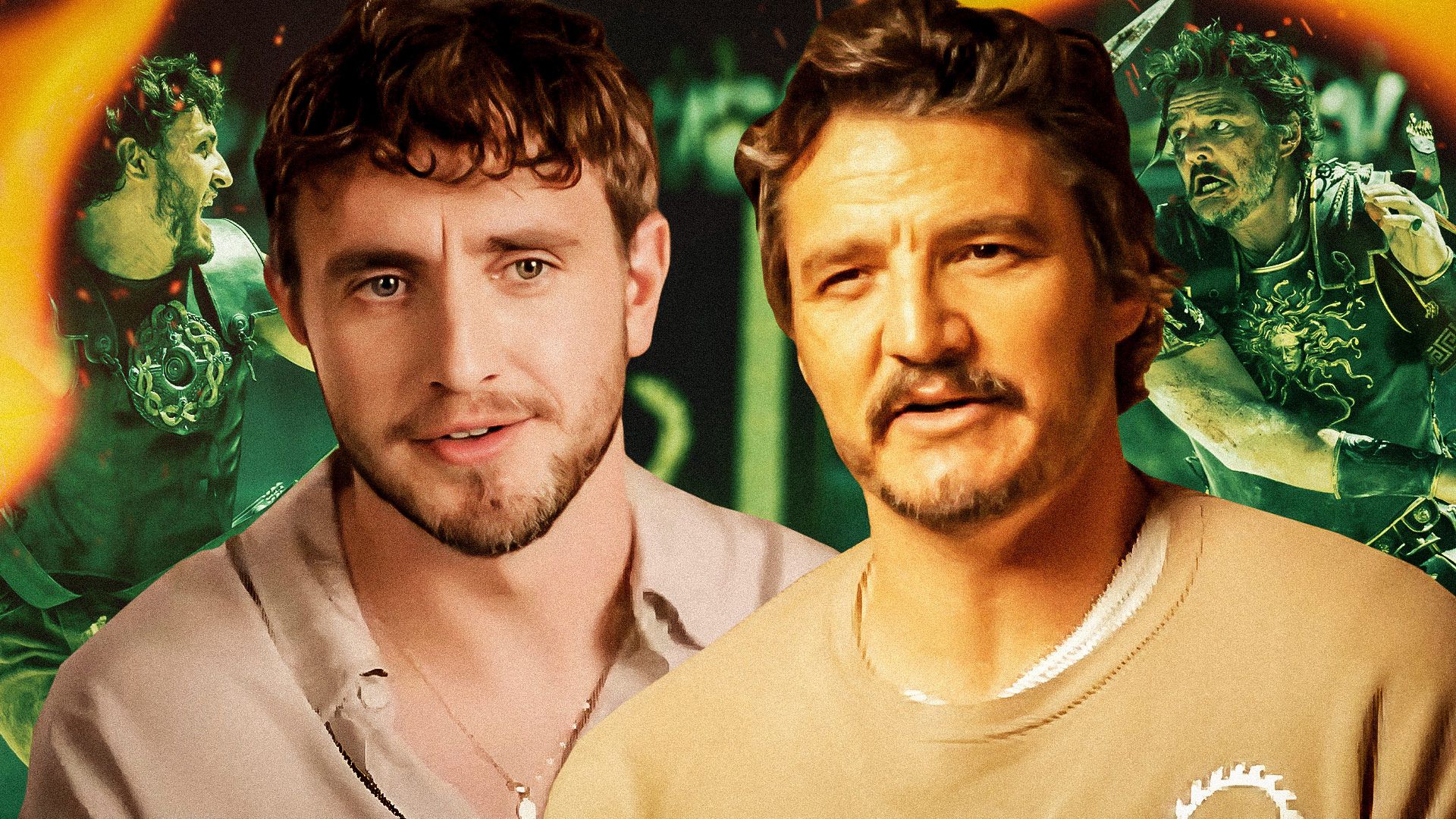 Paul Mescal y Pedro Pascal van detrás de escena de la batalla crucial de Gladiator II [EXCLUSIVE]