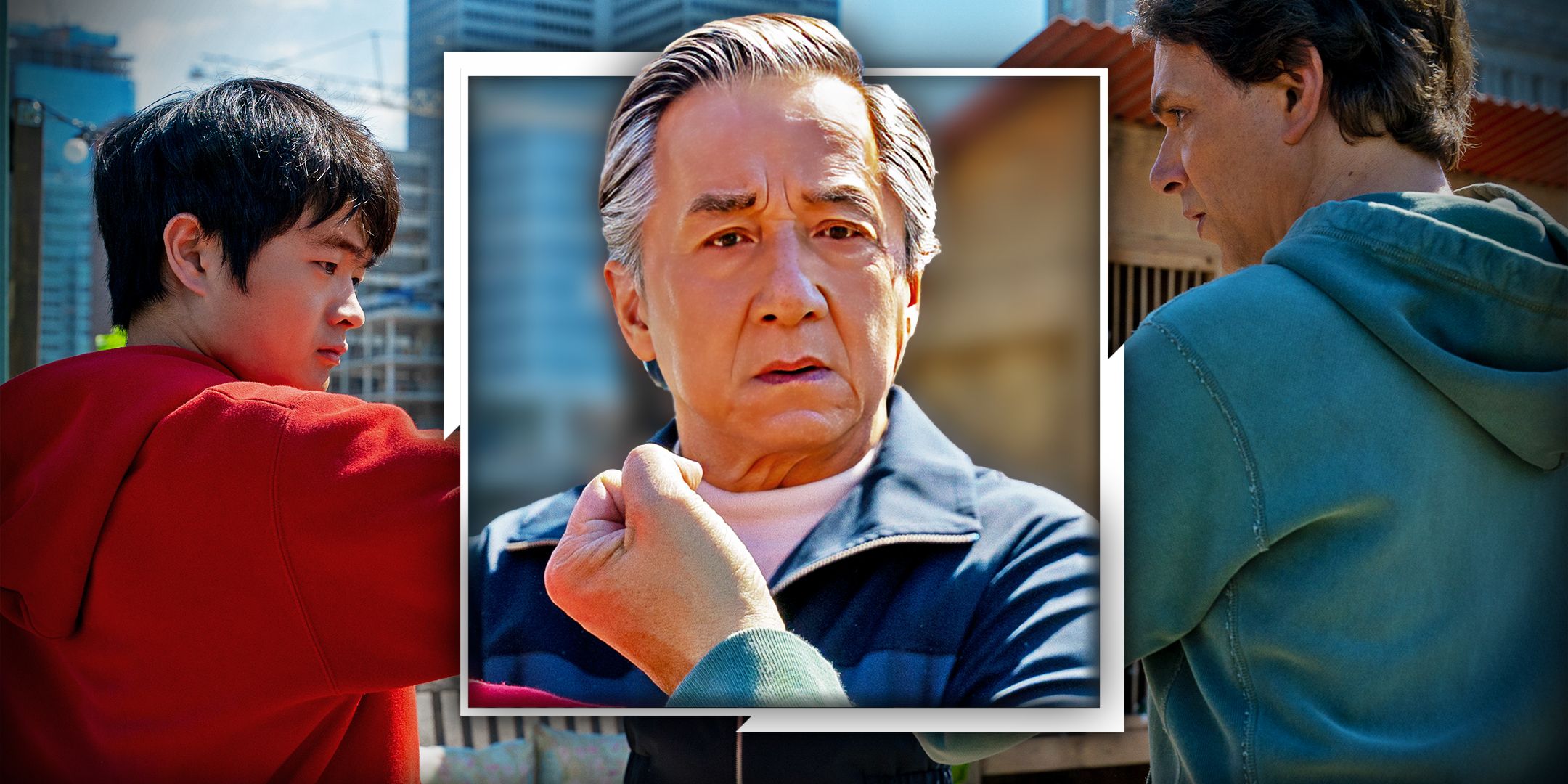 Nueva imagen de Karate Kid: Legends muestra a Ralph Macchio y Jackie Chan trabajando lado a lado