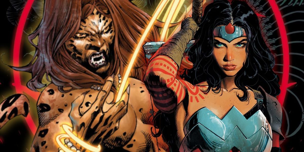 DC finalmente se está burlando de su nuevo Cheetah mientras Absolute Wonder Woman alcanza nuevas alturas