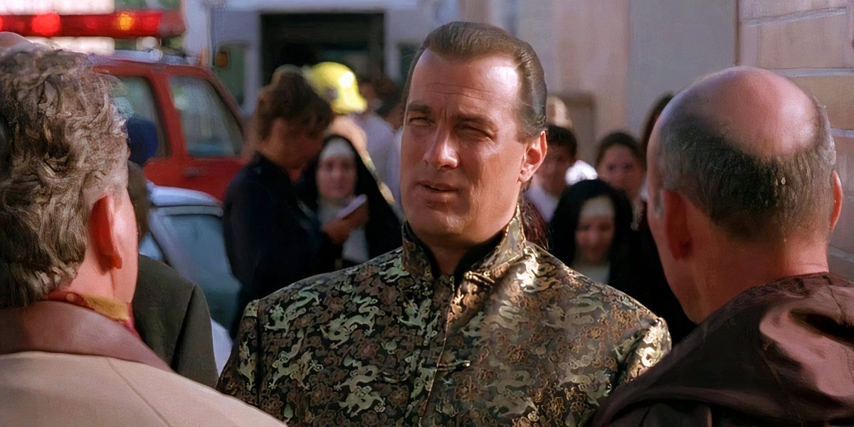"Es un budista con úlcera": Brian Cox recuerda haber trabajado con Steven Seagal en la comedia de acción de 1996 con una puntuación RT del 11%