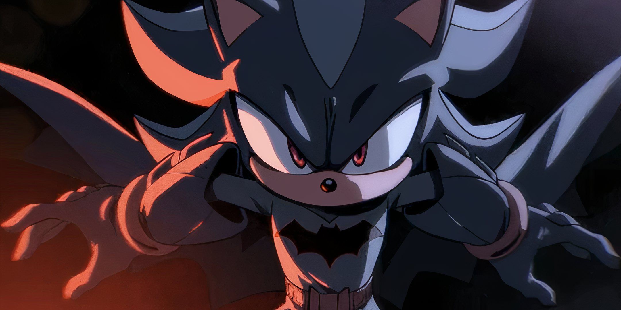 No puedo creer que finalmente pueda ver a Shadow the Hedgehog formar equipo con Batman