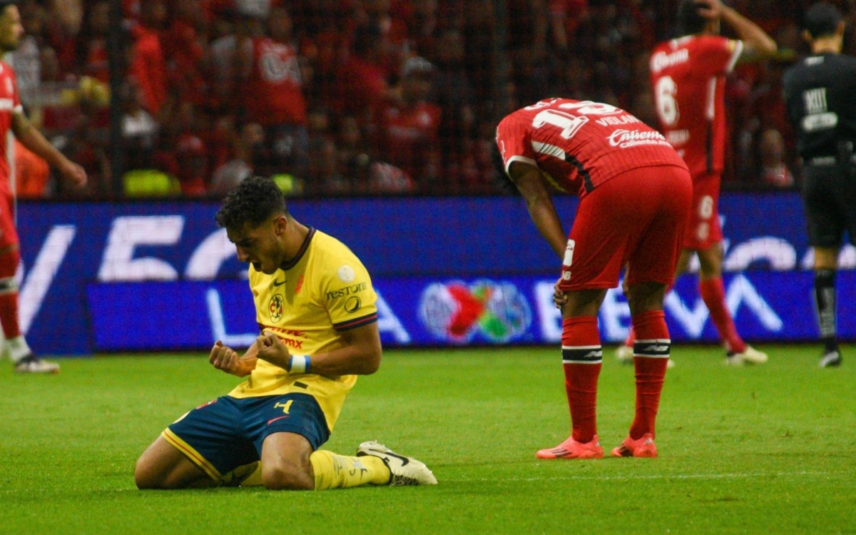 América avanza a semifinales tras derrotar a Toluca