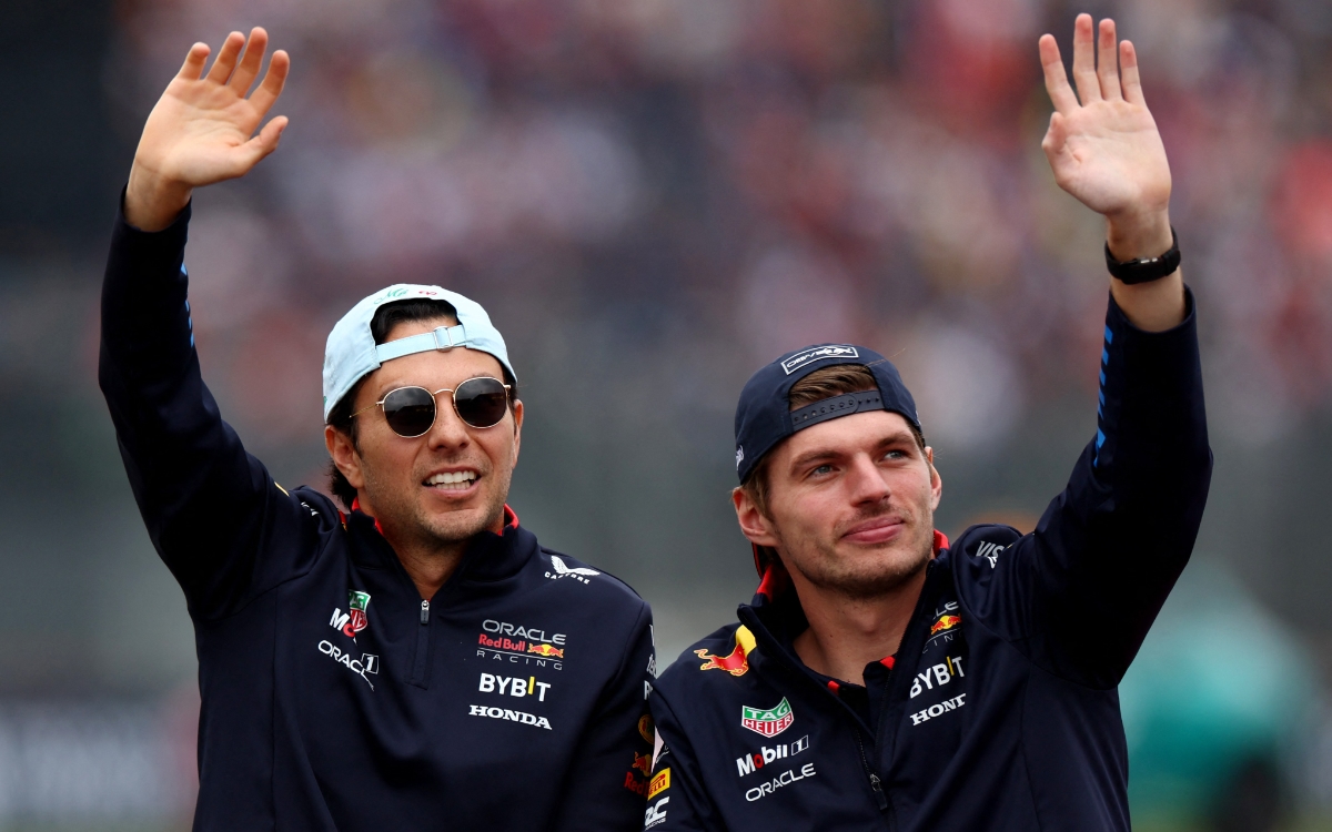 Así se despidió Verstappen de “Checo” Pérez
